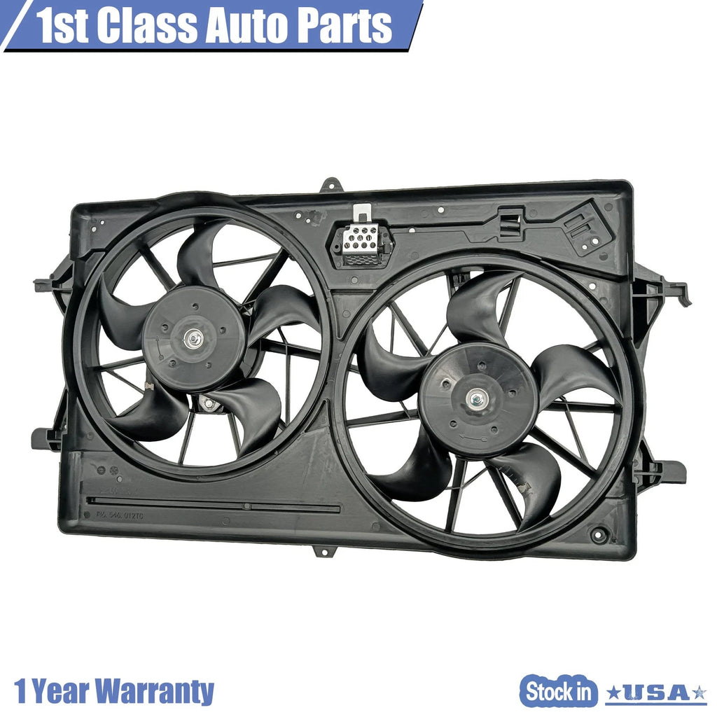 Dual Fan Assembly for Ford Focus (2000–2004) 200W