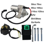Starter for 50cc 70cc 90cc 100cc 110cc 125cc Dune Buggy (W/Relay & CDI)