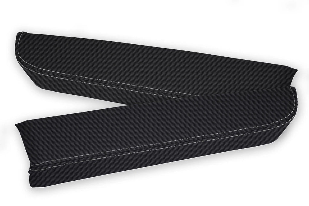 Carbon Fiber Front Door Armrest Panel Cover for Nissan 350Z (2003–2005)