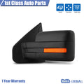 Power Heated Left Mirror with Turn Signal for Ford F150 (2009–2011)