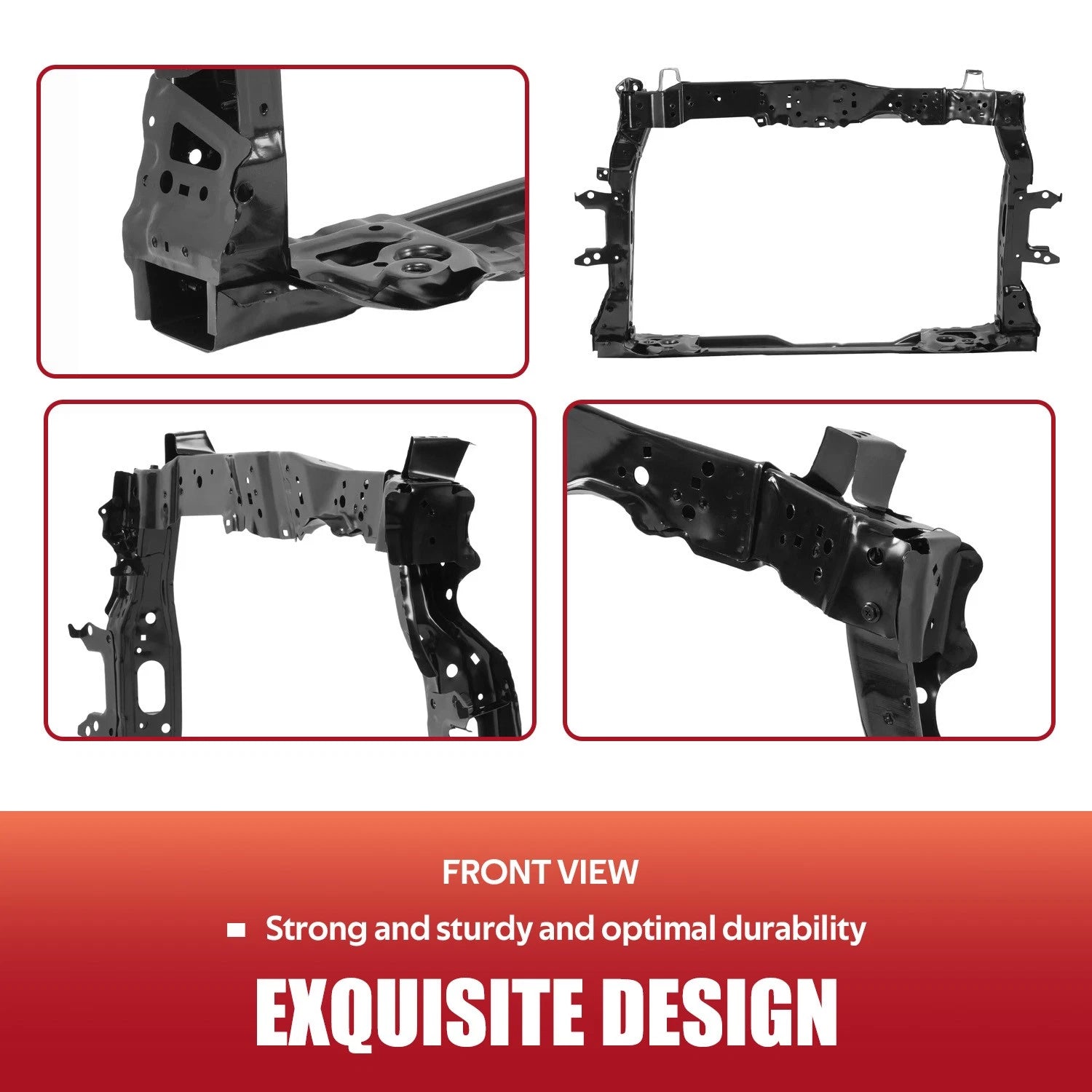 Front Radiator Support for Honda HR-V (2019–2022) HO1225209 60400T7WA50ZZ
