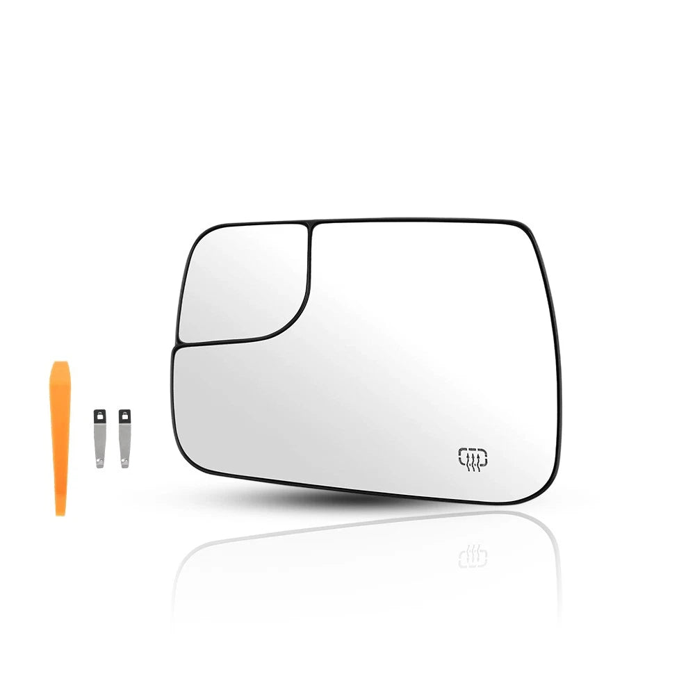 Left Heated Mirror Glass Without Blind Spot for Dodge Ram 1500 (2019–2025) 68402037AA