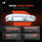 Front Left Exterior Door Handle for Ford Explorer (2002-2008)