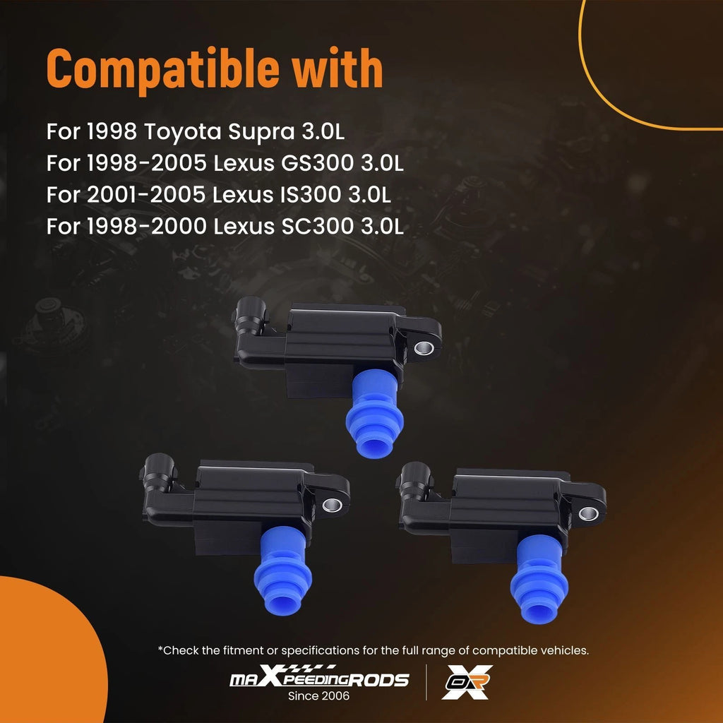 Ignition Coil Pack for Toyota Supra Lexus GS300 IS300 SC300 (1998-2005)