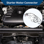 Starter Motor Connector for Chevrolet Corvette (1997–2006) Black