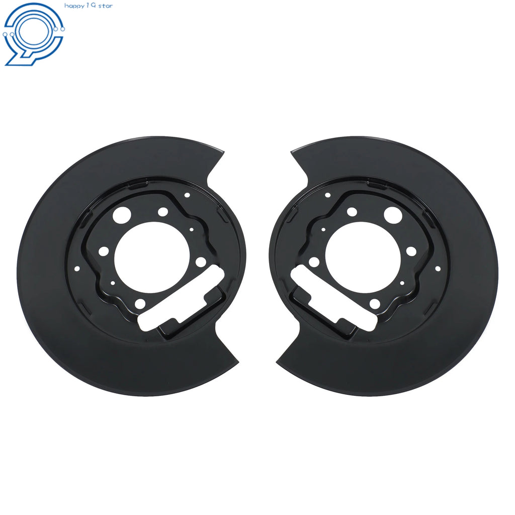 Set of 2 Rear Brake Dust Shields for Ford F-150 (2004–2008)