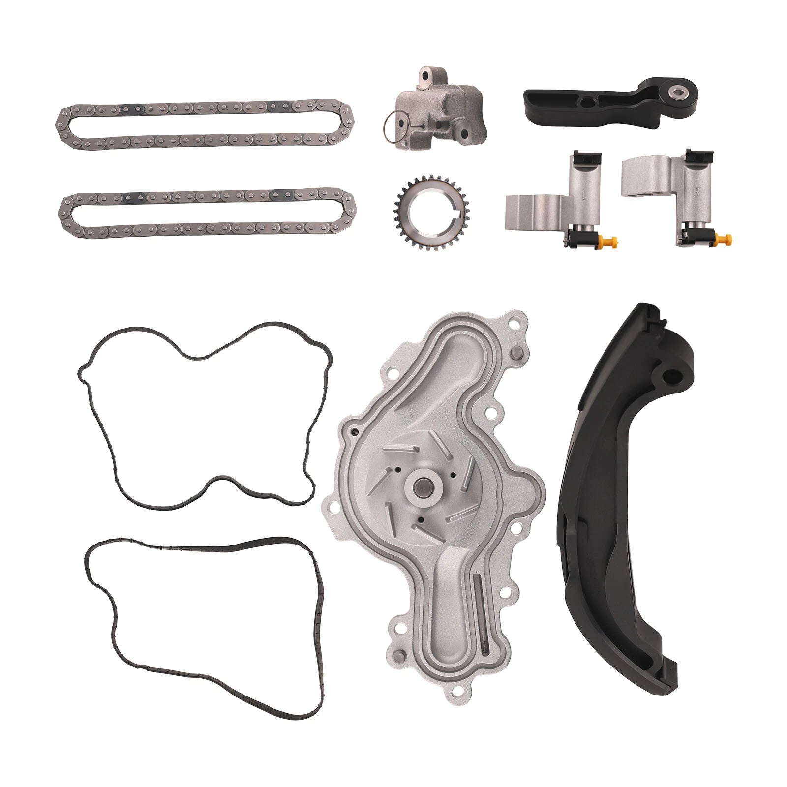 Timing Chain Kit with Water Pump for Ford Flex Explorer Taurus (2009-2019)