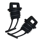 2X Drain Stopper for Kayak M19 (Tapered Black Nylon)