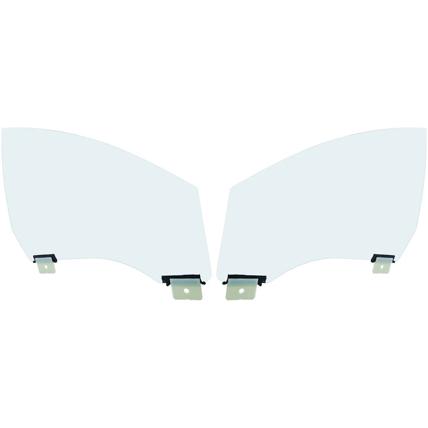 Set of 2 Door Glasses for Ford Fusion