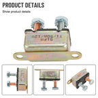 Circuit Breaker for Auto (1.248"x0.693"x0.8", Copper Stud Bolt)