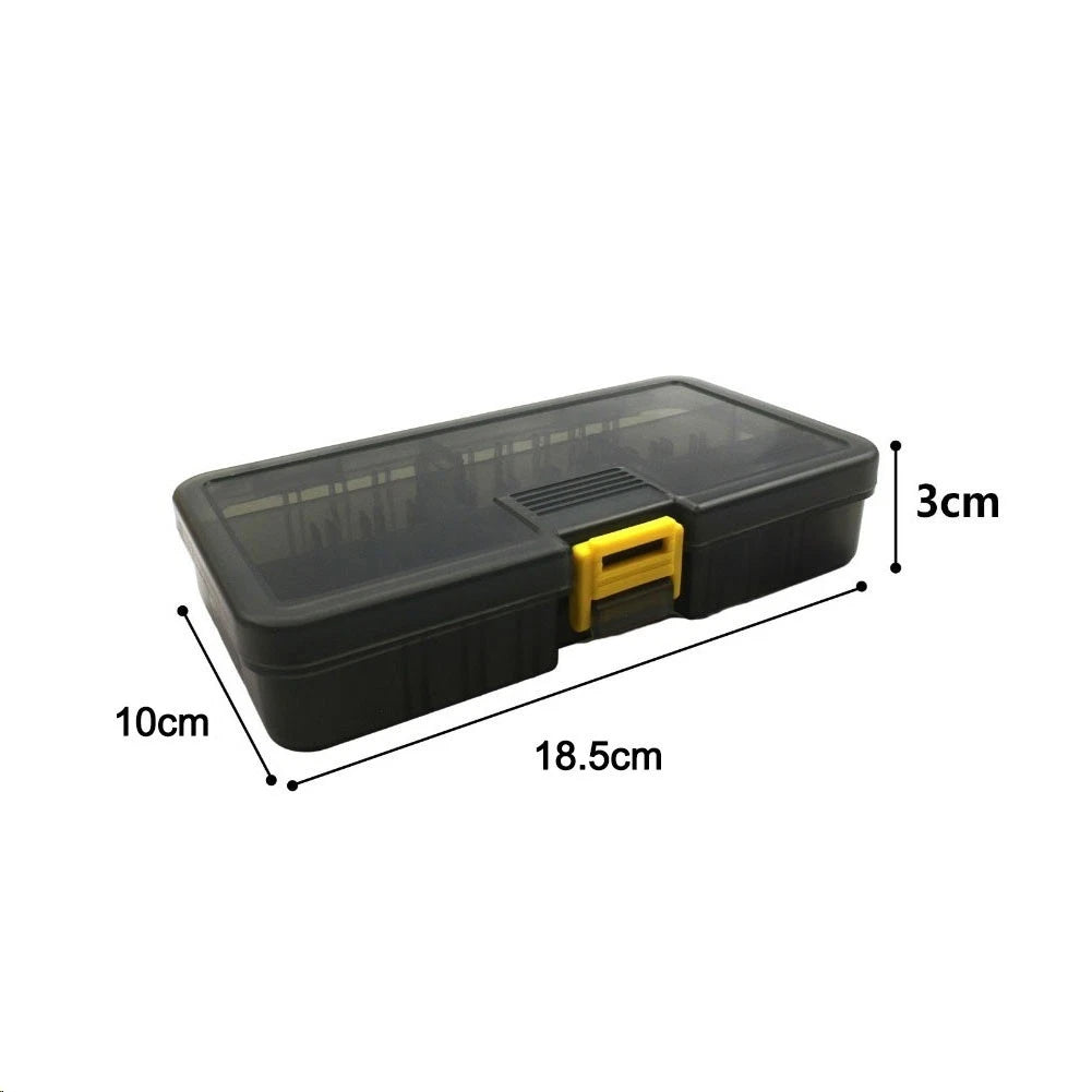 Fishing Tackle Box with Removable Compartments - Portable & Lightweight
