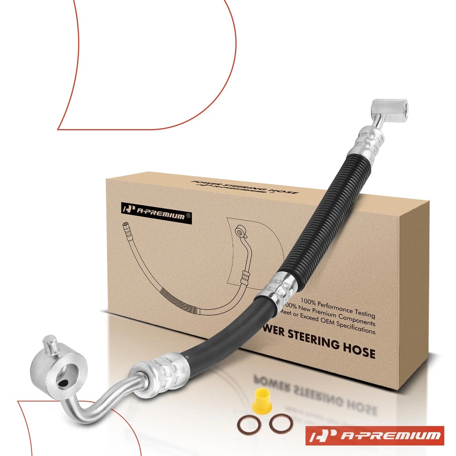 Power Steering Pressure Line Hose for Nissan Sentra (1998–1999)