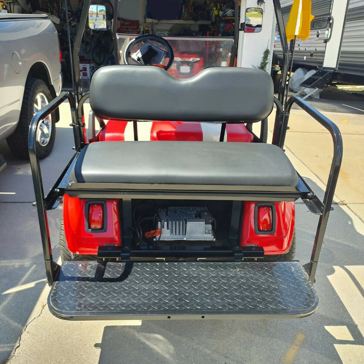 Flip Rear Seat Kit for Club Car DS (2000–2013)