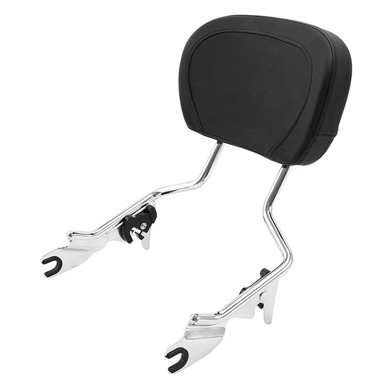 Passenger Upright Sissy Bar Backrest Pad for Harley Touring (2009–2025)