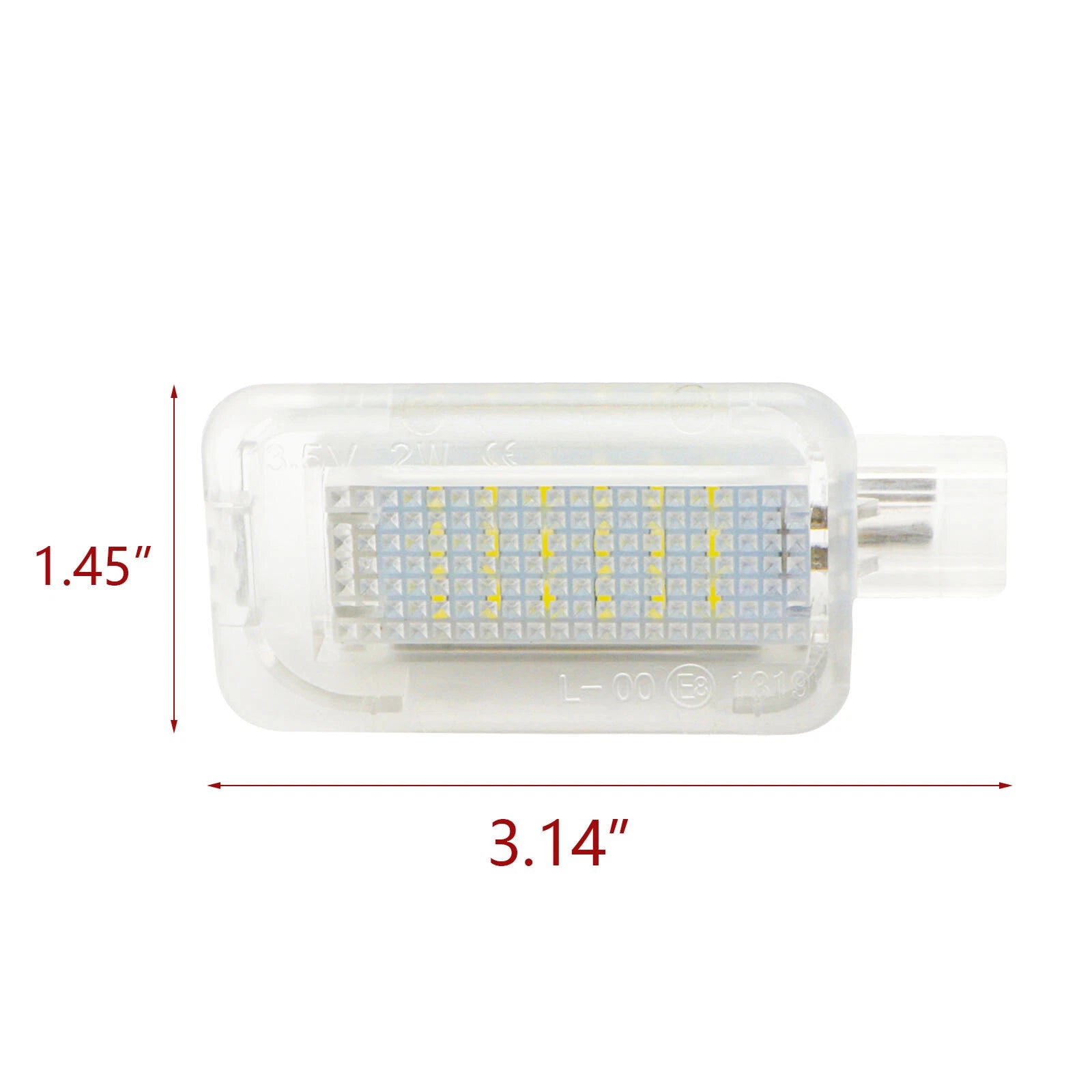 High Power White Full LED Trunk Cargo Area Light Assembly for Honda Acura (2011-2026)