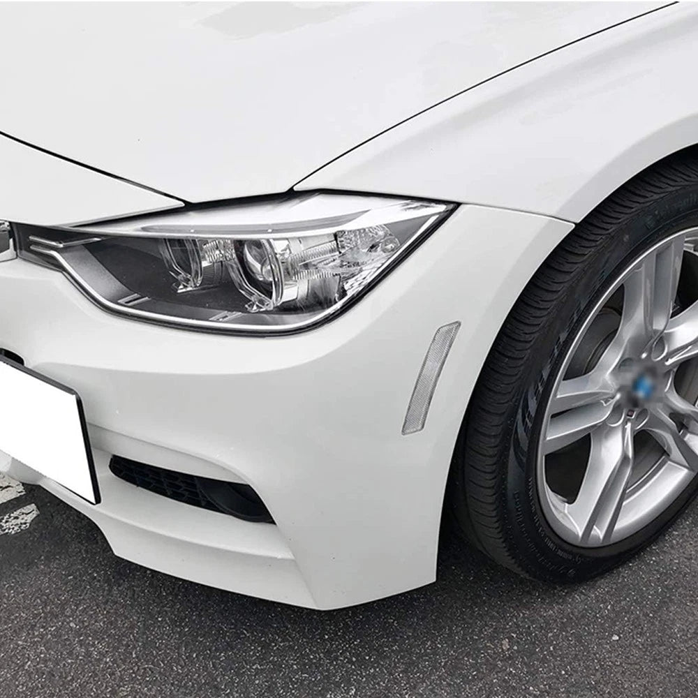 Clear Bumper Side Marker Reflector Lamp for BMW F30 F31 (2012-2015)