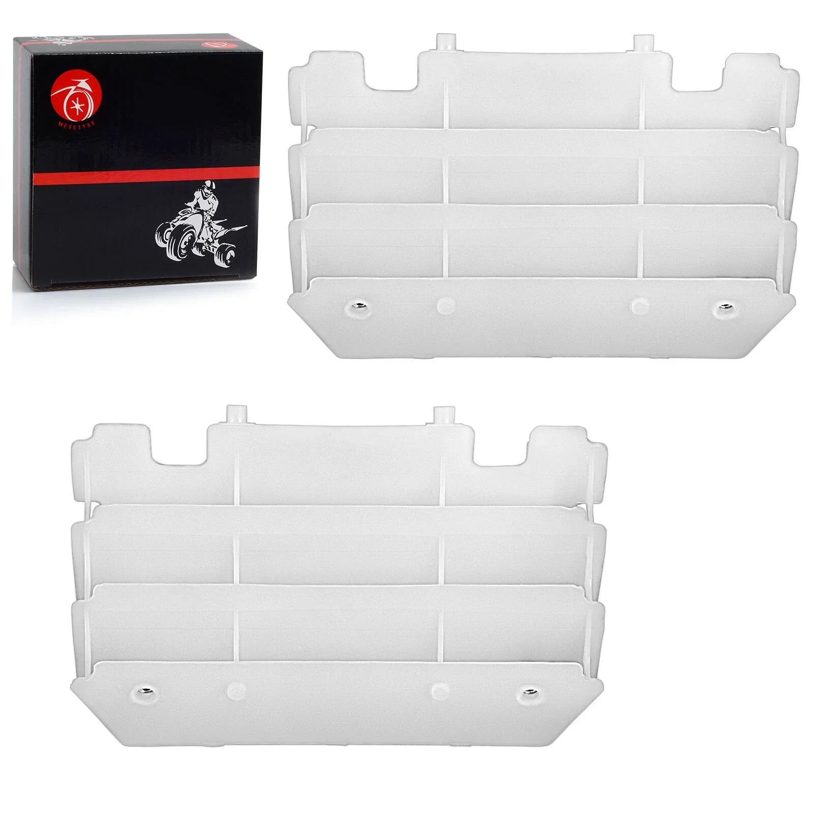 Radiator Shrouds Guard Set for Kawasaki KX125 KX250 (1997–2005)