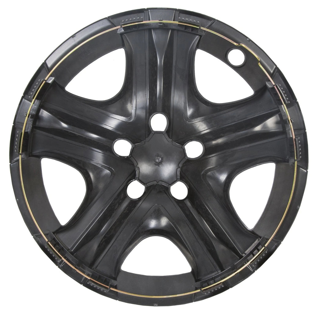 Set of 4 Gloss Black 17" Hub Caps for Toyota RAV4 (2013-2018)