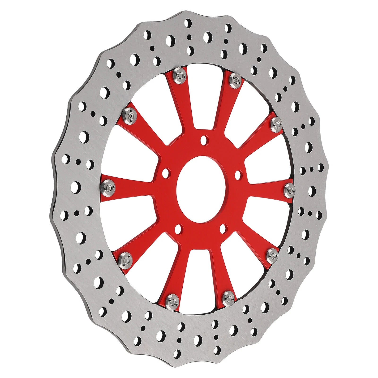 2 Front Brake Disc Rotors 299mm for Harley-Davidson Road King (2008–2021)