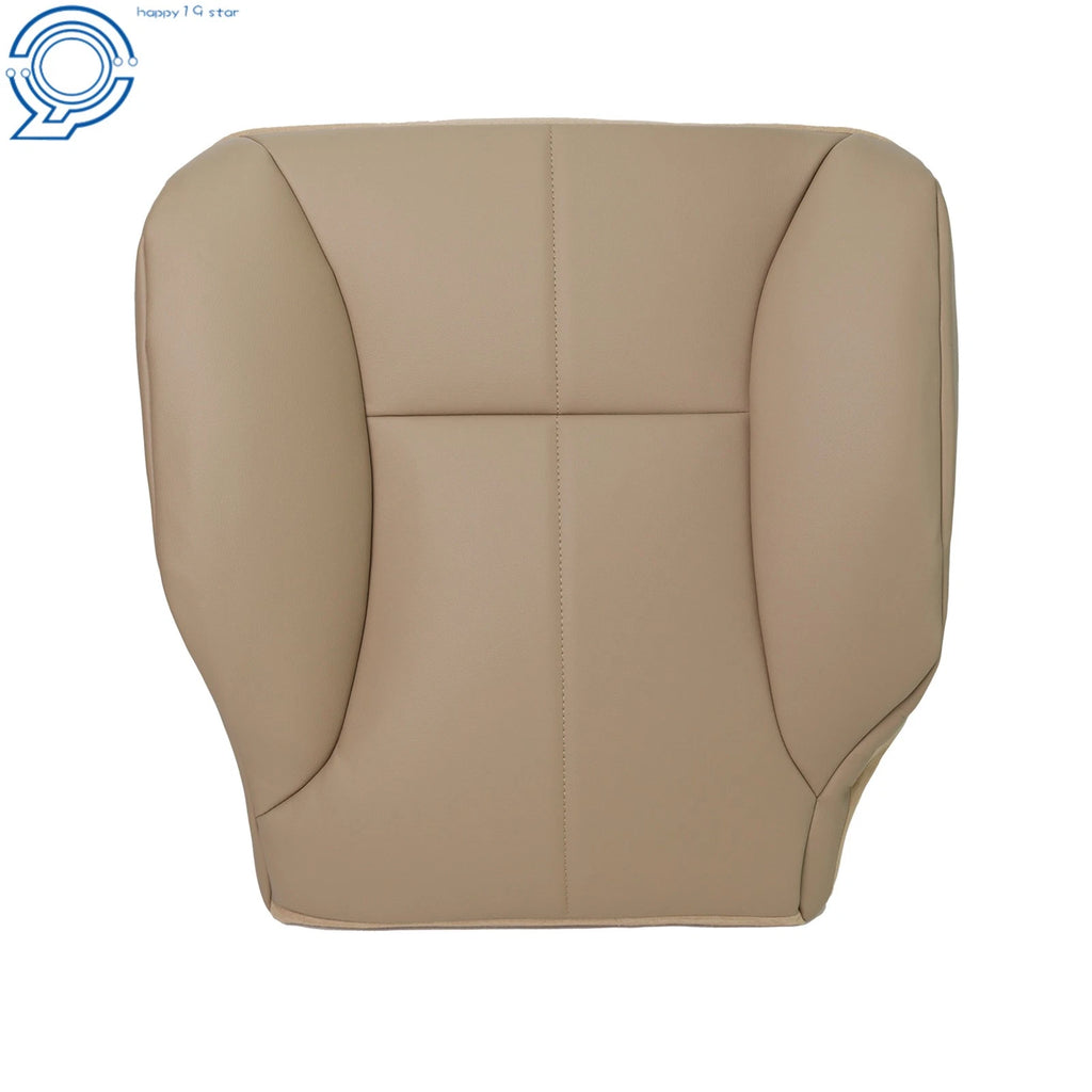 Tan Leather Driver Bottom Seat Cushion Cover for Ram 1500 2500 3500 (1998–2002)