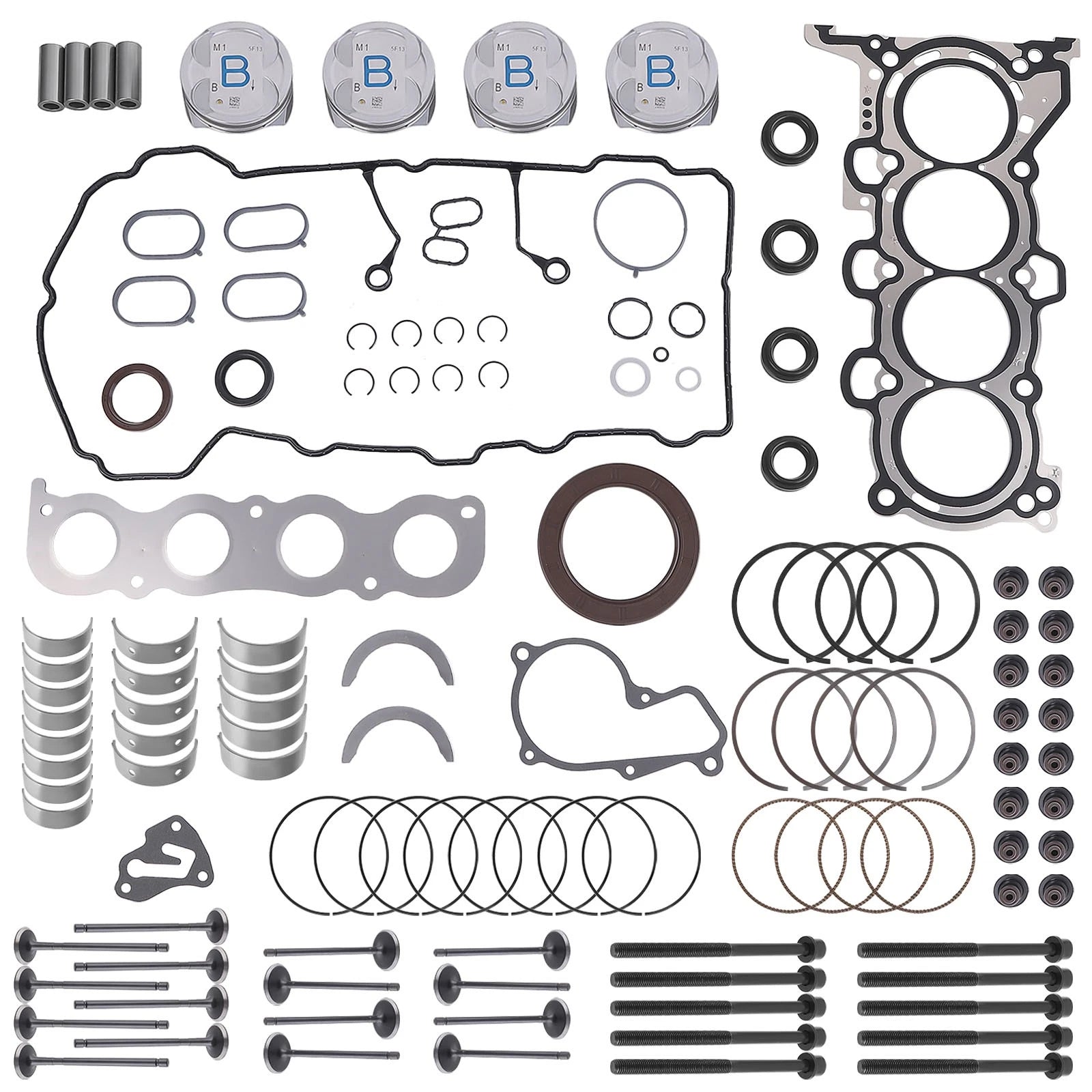 Engine Overhaul Gasket Kit for Hyundai Elantra MD (2010–2015) KIA G4NB 214432E000