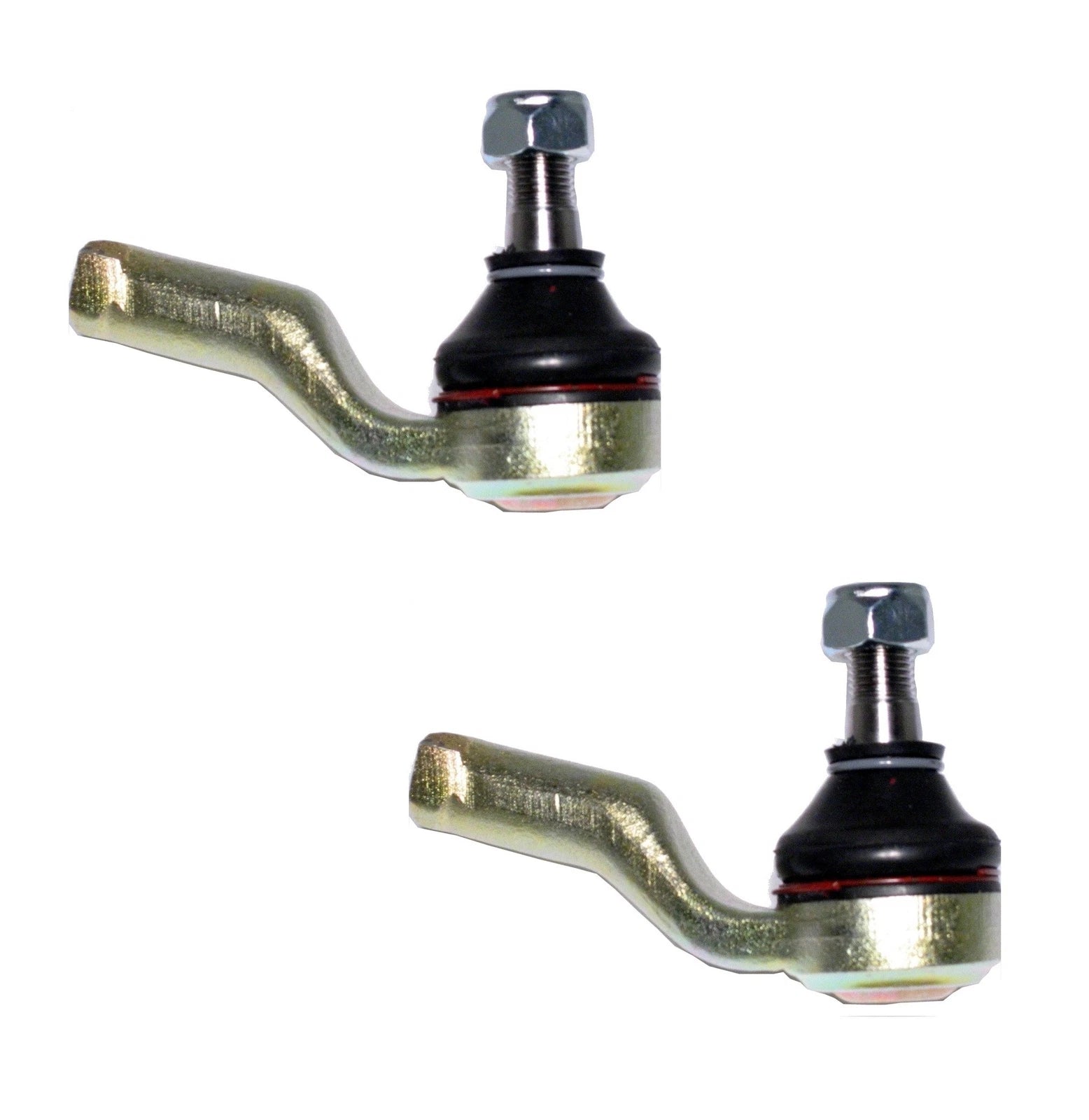 Set of 2 Front Outer Steering Tie Rod Ends for Mazda Miata (1990–2005)