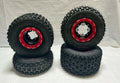 Set of 4 DWT G3 Beadlock Rims + ITP Holeshot Tires for YFZ450 Raptor Banshee (2004–2023)