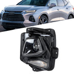 HID Headlight for Chevy Blazer (2019–2021) Black Clear Driver Side