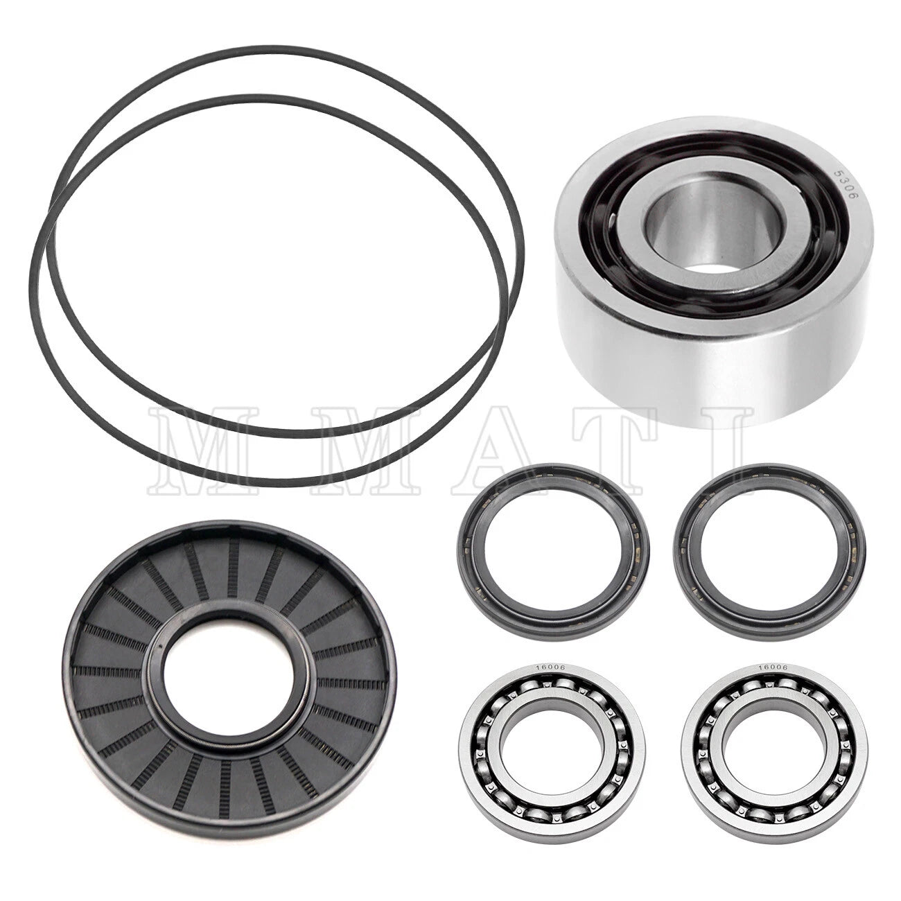 Front Differential Gear Case Bearings Seals for Polaris Ranger XP 900 (2013–2019)