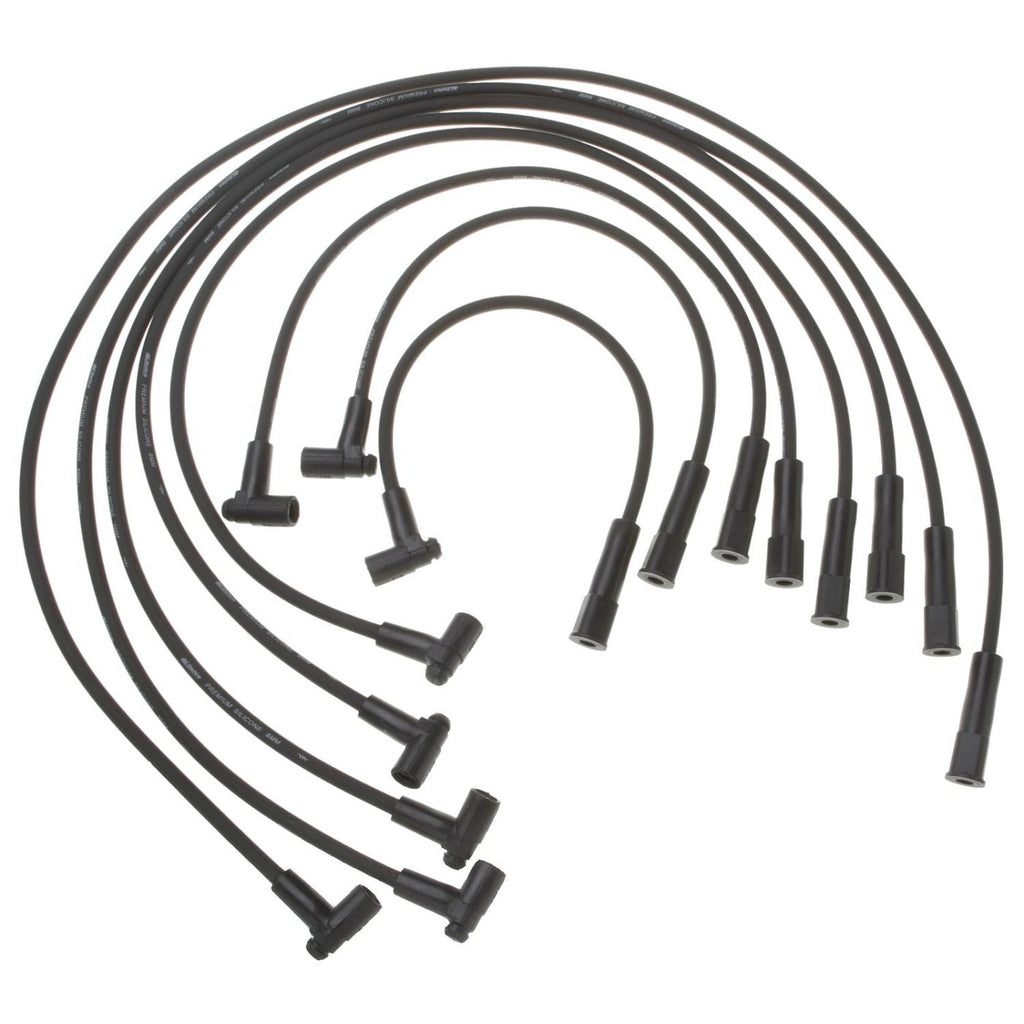 Set of 8 Spark Plug Wires for Cadillac De Ville, Fleetwood, Calais