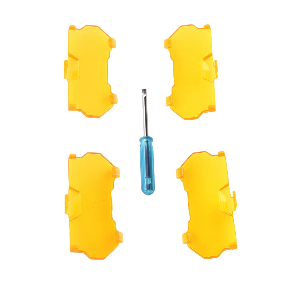 Amber Light Cover for maXpeedingrods 3.5" Round LED Driving Lights (N/A)