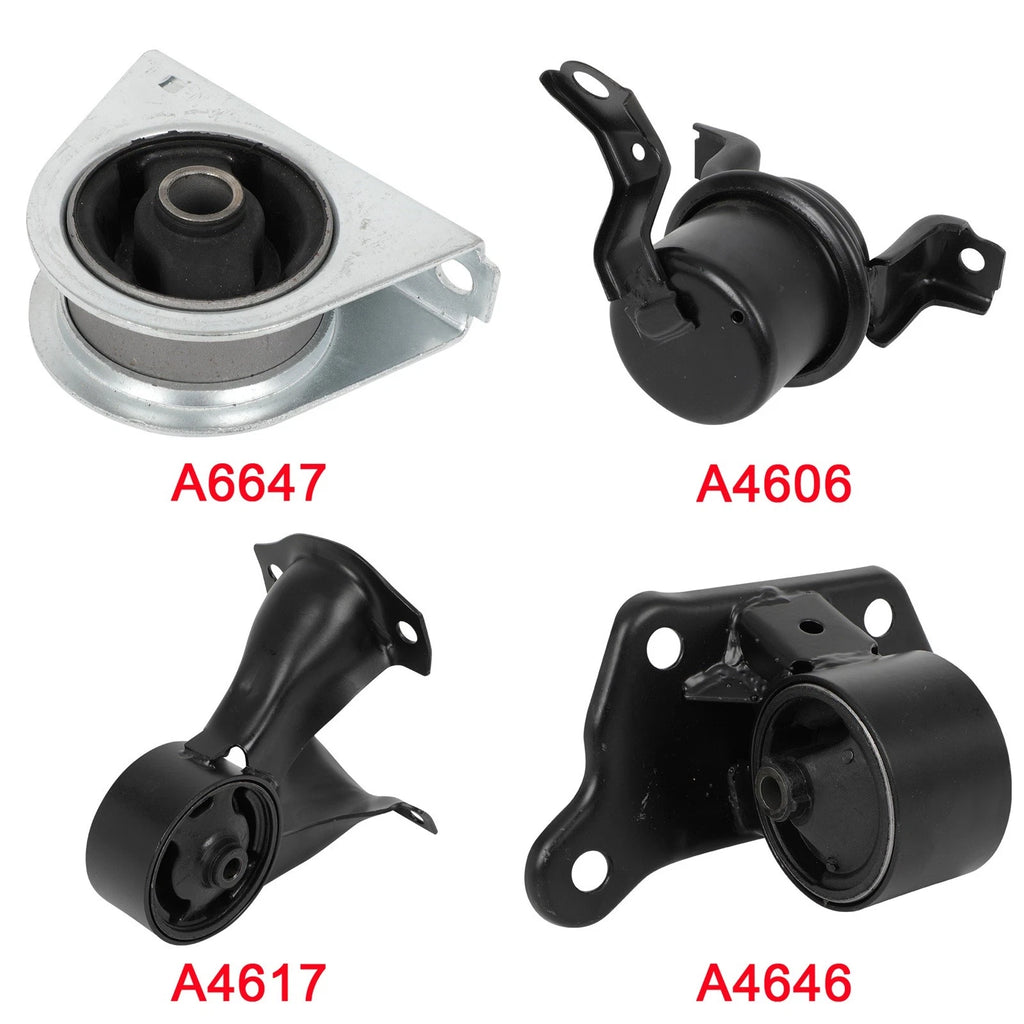 4X Engine Motor Mount & Trans for Mitsubishi Lancer (2002–2007)