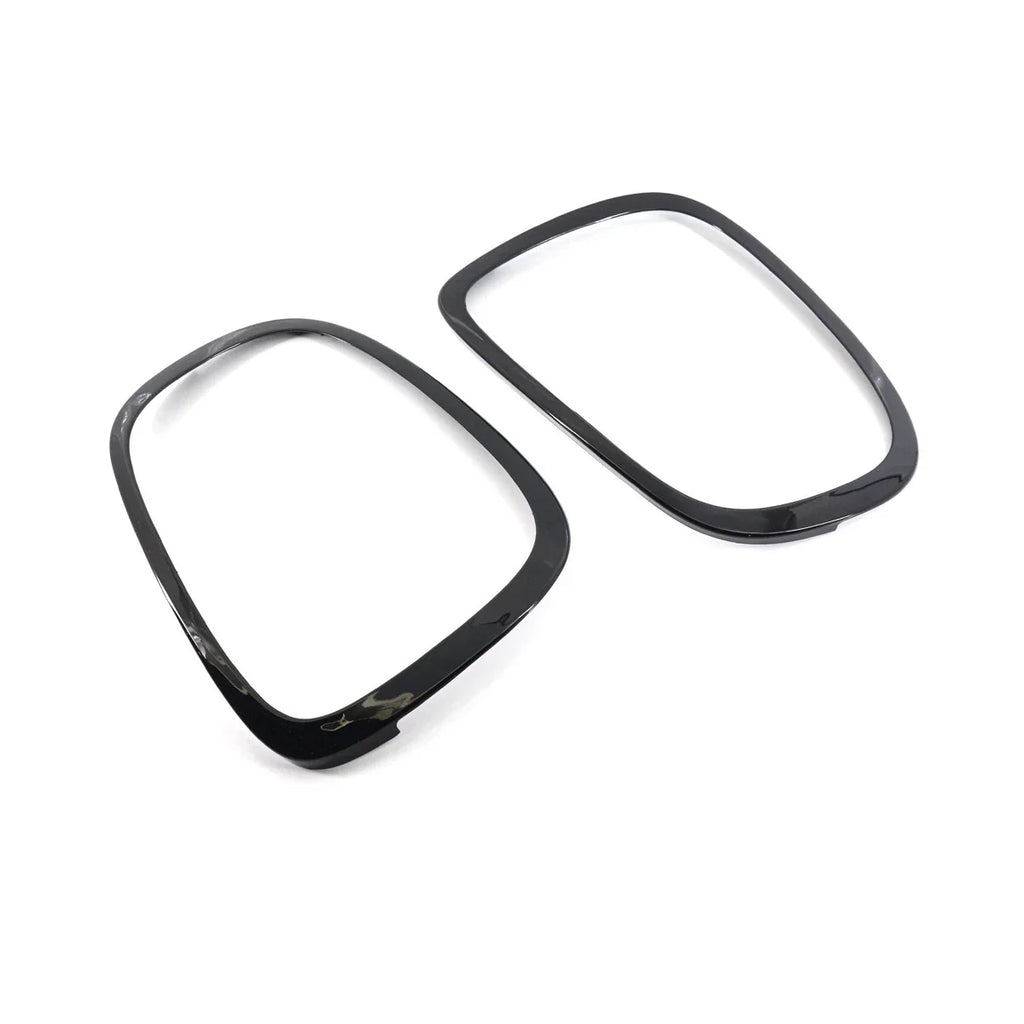 Gloss Black Tail Rear Light Trim Ring for Mini Cooper S F55 F56 F57 (2013–2019)