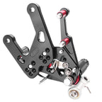 CNC Adjustable Rearset Footpegs for Yamaha MT-10, FZ-10 (2016-2017)