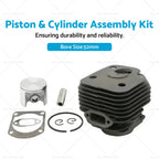 Piston & Cylinder Assembly Kit for Husqvarna 66 268 272 (52mm)