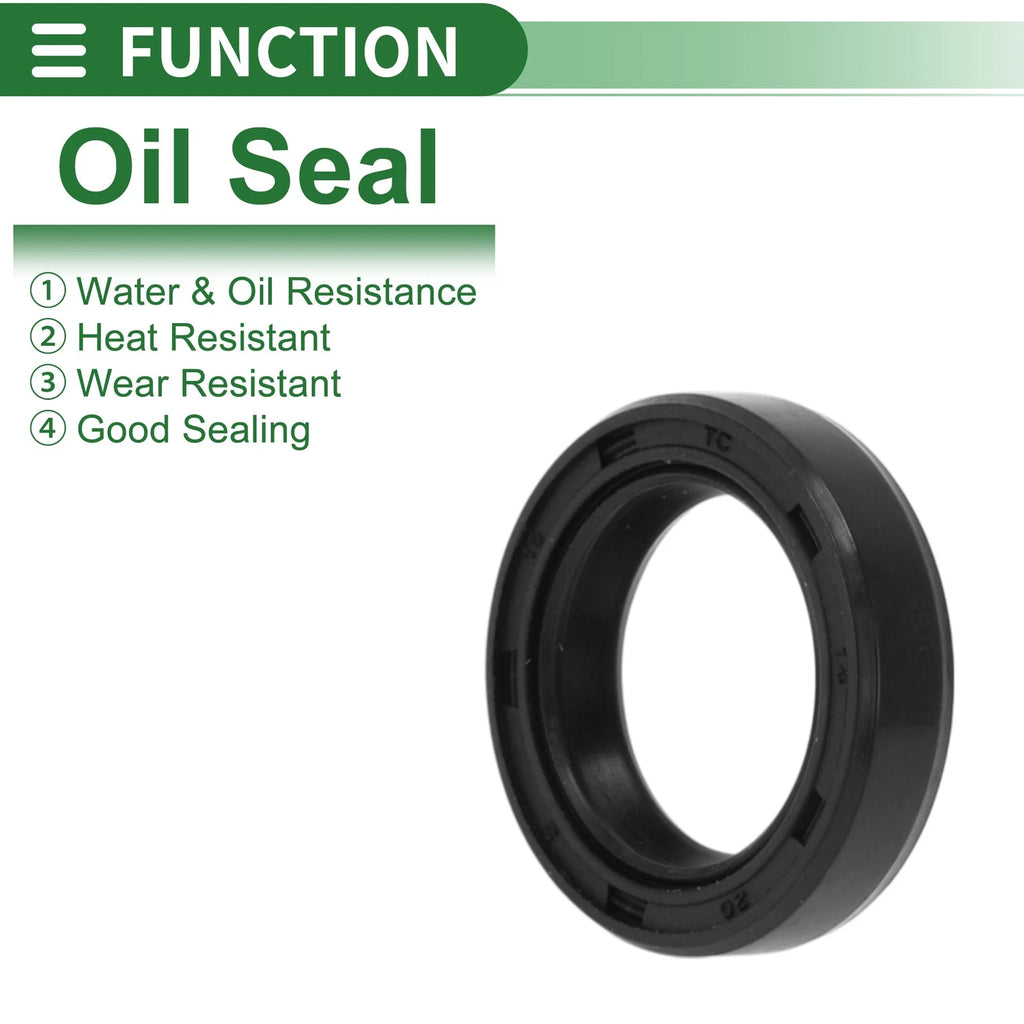 Oil Seal   - NBR Rubber 14x20x5mm High Pressure