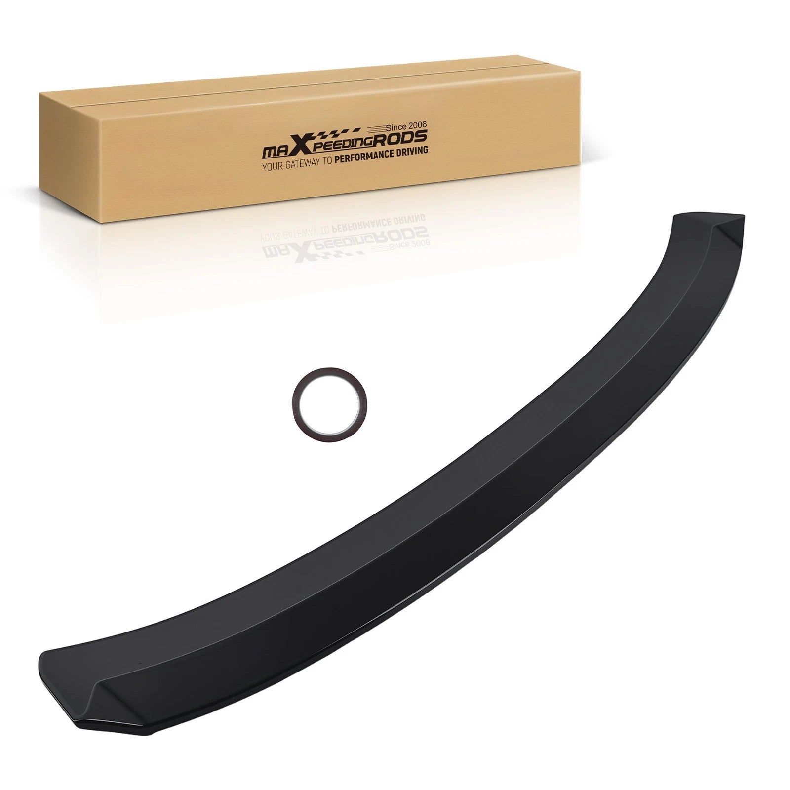Rear Window Roof Spoiler for Honda Civic Sedan (2016–2021) Gloss Black