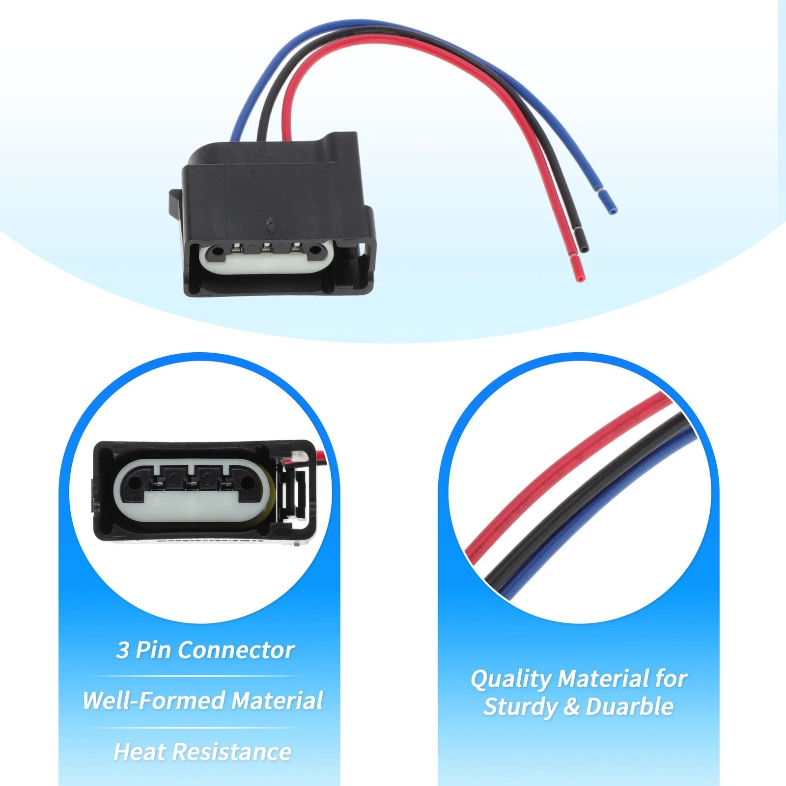 Turn Signal Socket Pigtail Connector Wire Harness for Ford F-150 (2004–2014)