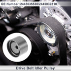 Drive Belt Idler Pulley for Chrysler Sebring (1995–2005) No. 2445035530