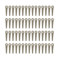 60 Pc. Trimmer Blade Set 4111 007 1001 for Stihl 531031067, Husqvarna