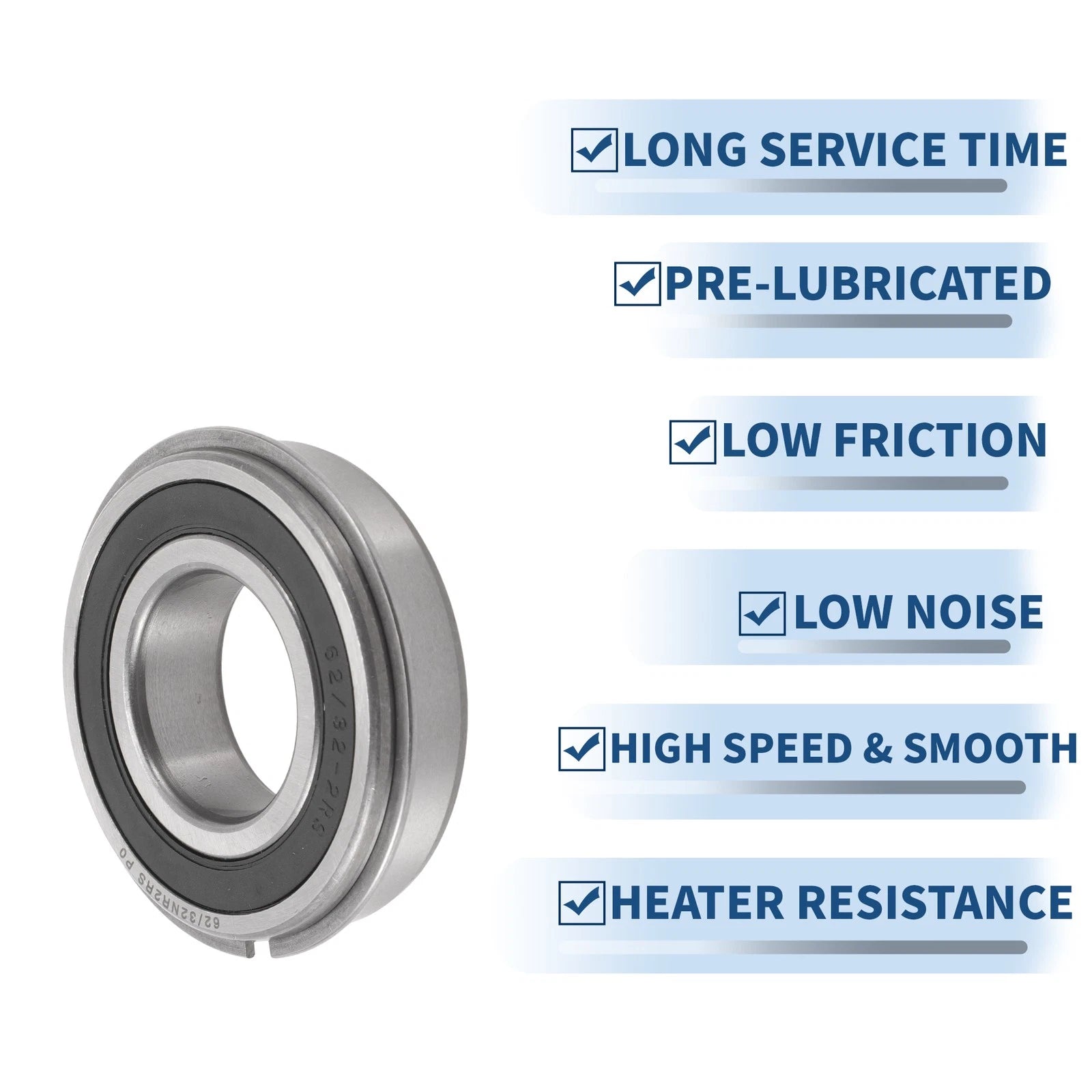 Deep Groove Ball Bearing 32x65x17mm for Scooter Skateboard (1 Pc)