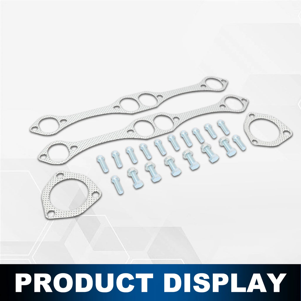 Exhaust Header for Street Rod SBC Small Block V8 (1923–1949) 304 Stainless Steel