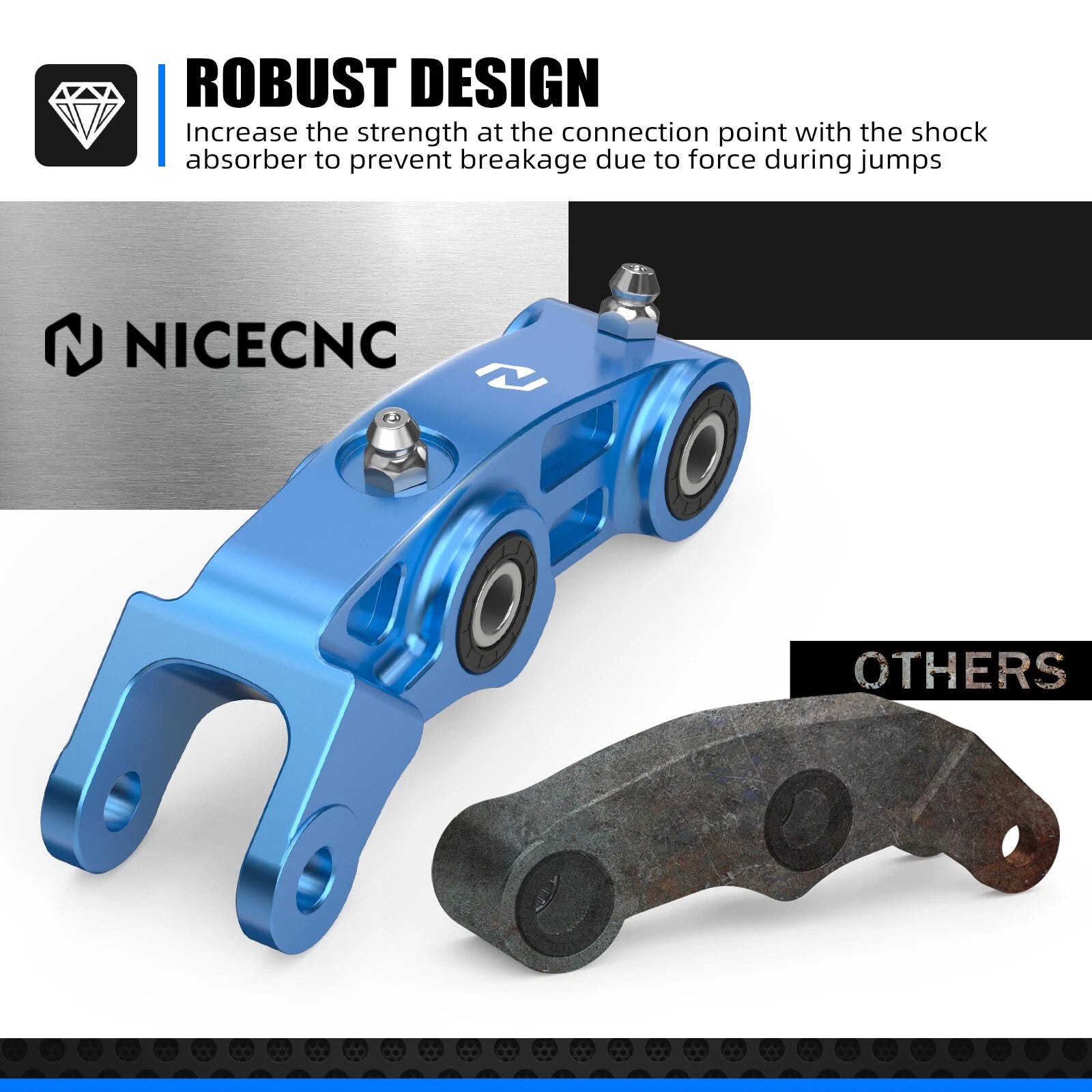 Reinforced Rear Suspension Linkage for Sur Ron Light Bee (2018–2023)