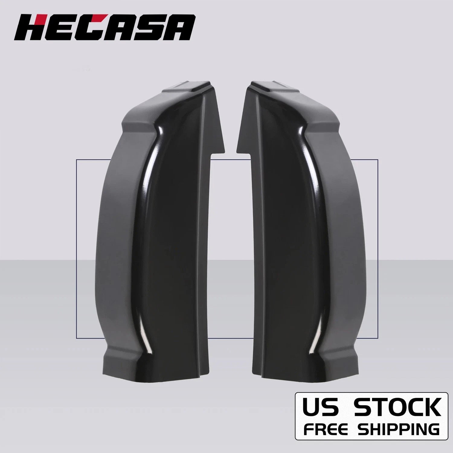 2X Slip On Cab Corners for Chevy Silverado GMC Sierra (1999–2007)