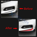 JDM Red Front Fog Light Lower Protector Stickers for Honda Accord (2018-2020)