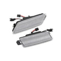 Clear Front Rear LED Side Marker Lights for Audi S7 RS7 (2012–2018)