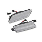 Clear Front Rear LED Side Marker Lights for Audi S7 RS7 (2012–2018)