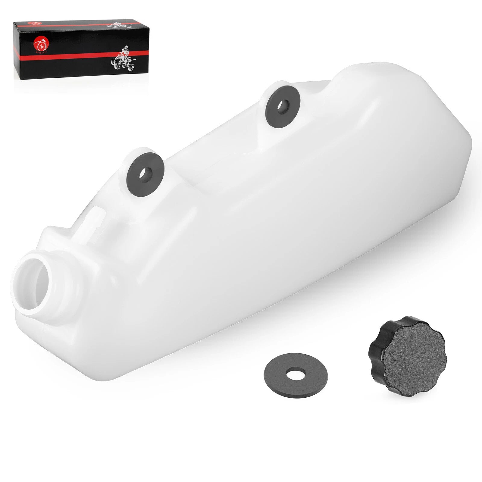 Coolant Reservoir Overflow Tank & Cap for Yamaha Rhino 450 660 (2004–2009)