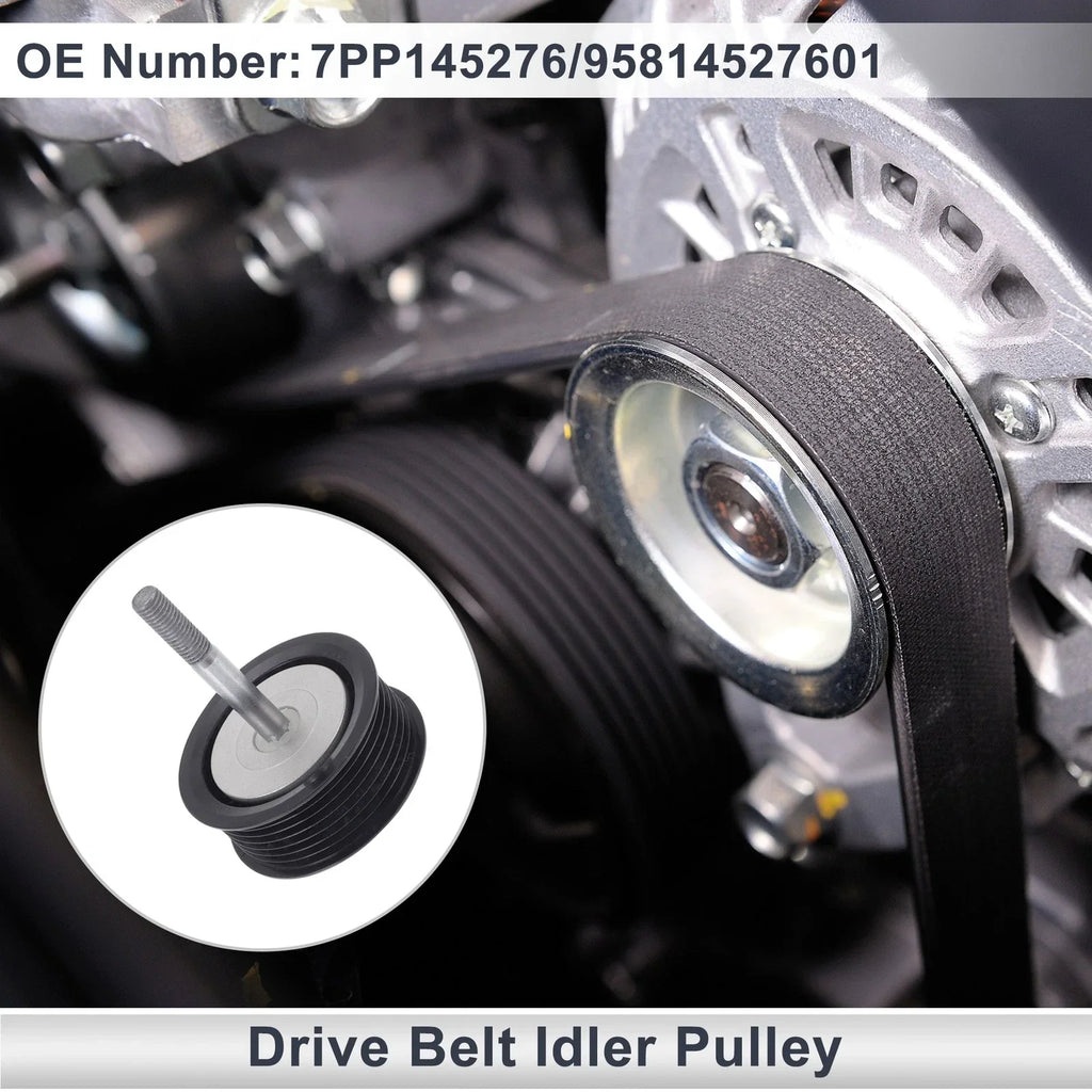 Drive Belt Idler Pulley for Porsche Cayenne (2008-2010) 1 x Pcs