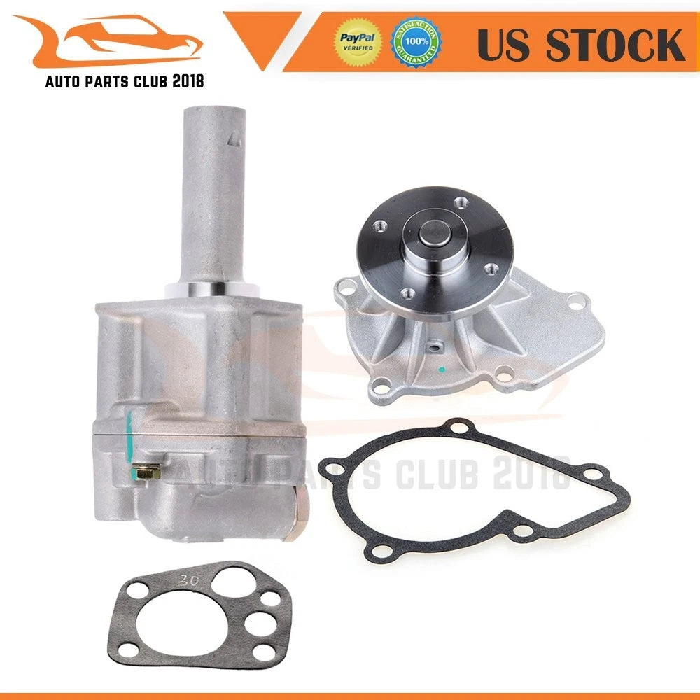 Water Oil Pump for Nissan Frontier, Xterra 2.4L SOHC KA24E (1989–2004)